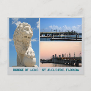 Leeuwenbrug St. Augustine Briefkaart