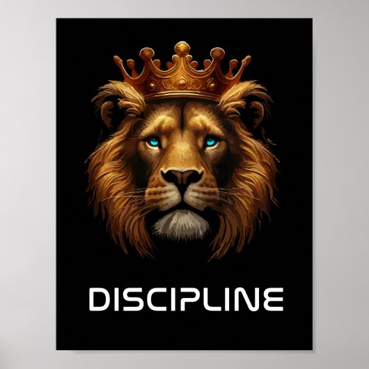Leeuwendiscipline Poster (Voorkant)