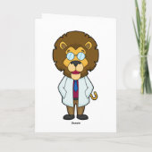 Leeuwendokter Doktersjas Kaart (Achterkant)