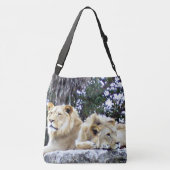 Leeuwenduo Crossbody Tas (Achterkant)