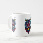 Leeuwenfamilie koffiemok (Voorkant links)