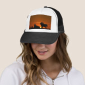 leeuwenfamilie trucker pet (In situ)