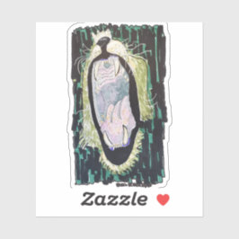 Leeuwengebrul Sticker