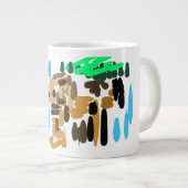 Leeuwengenoegen Grote Koffiekop (Voorkant rechts)