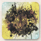 leeuwengezicht bier onderzetter (Voorkant)