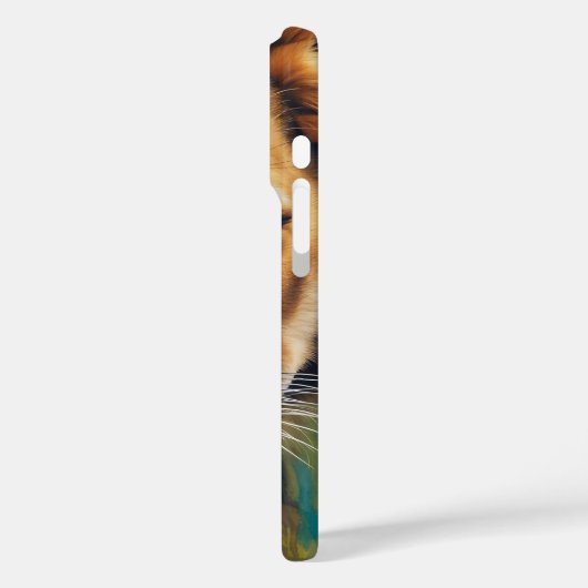 leeuwengezicht Case-Mate iPhone case (Achterkant / Links)