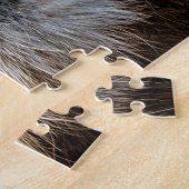 Leeuwengezicht Close-up Foto Legpuzzel (Zijkant)