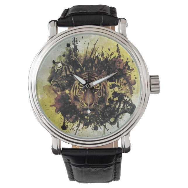leeuwengezicht horloge (Voorkant)