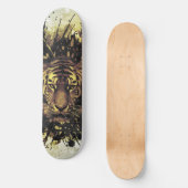 leeuwengezicht persoonlijk skateboard (Voorkant)