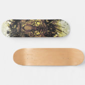 leeuwengezicht persoonlijk skateboard (Horizontaal)