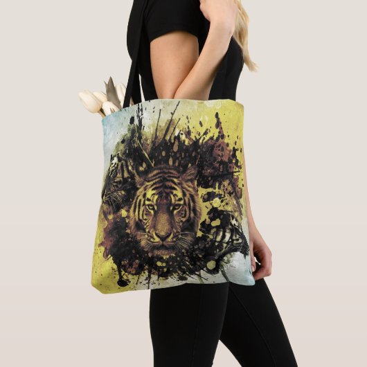 leeuwengezicht tote bag (Dichtbij)