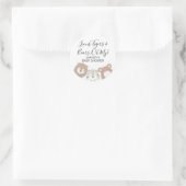 Leeuwengigers en Beren Sticker van Baby shower (Tas)