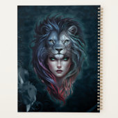 Leeuwenhart en vrouwelijke kracht planner (Achterkant)