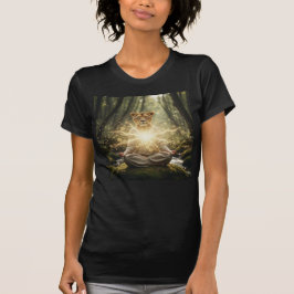 Leeuwenhartige Joy Meditatie Portaal T-shirt