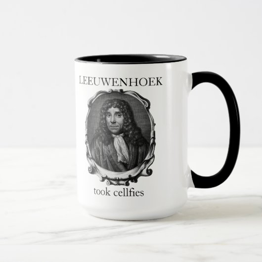 Leeuwenhoek Nam Cellfies Mok (Rechts)