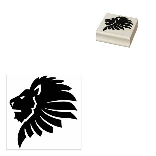 leeuwenhoofdstempel rubberstempel (Gestempeld)