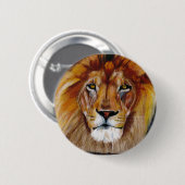 leeuwenknop ronde button 5,7 cm (Voorkant /achterkant)