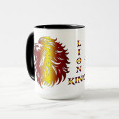 Leeuwenkoning Beker Mok (Voorkant links)