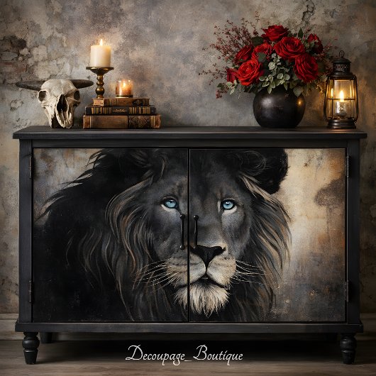 Leeuwenkoning Decoupage Tissuepapier