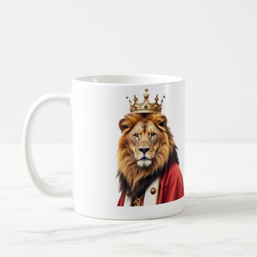 leeuwenkoning koffiemok (Links)
