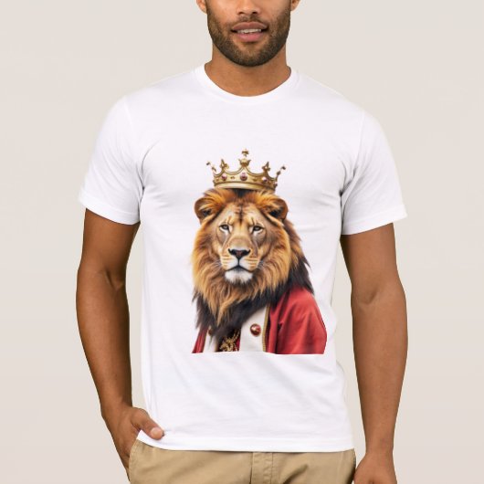 leeuwenkoning t-shirt (Voorkant)