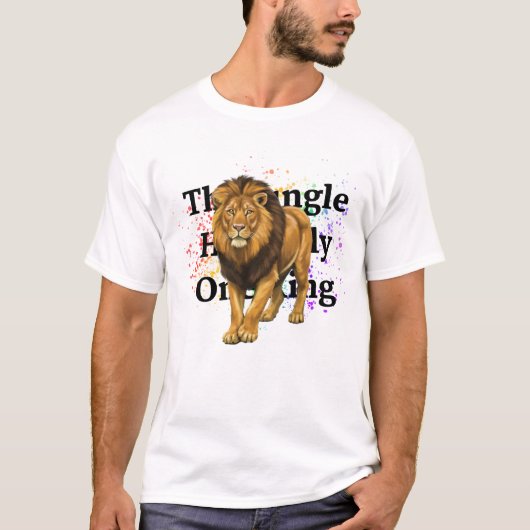 Leeuwenkoning  t-shirt (Voorkant)