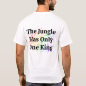 Leeuwenkoning  t-shirt (Achterkant)