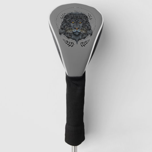Leeuwenkop Golfheadcover (Voorkant)
