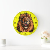 leeuwenkop grote klok (Huis)