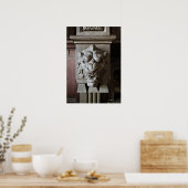 Leeuwenkop Poster (Keuken)