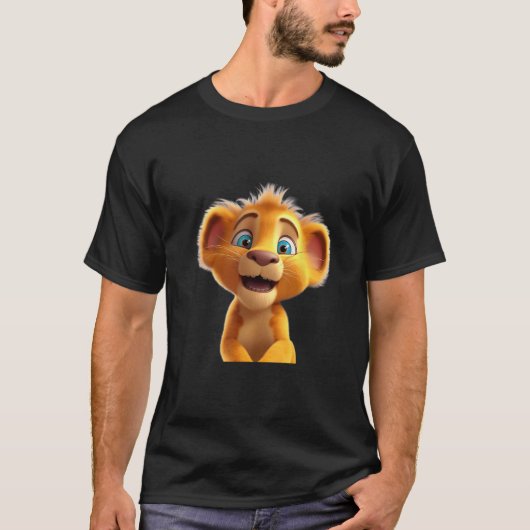 leeuwenkub t-shirt (Voorkant)