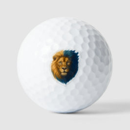 Leeuwenkunstwerk - Bicolor Golfballen