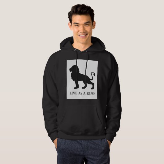 leeuwenleven hoodie (Voorkant volledig)