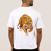 Leeuwenliefhebber dezine shirt (Achterkant)
