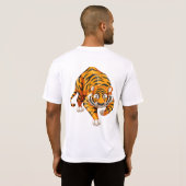 Leeuwenliefhebber dezine shirt (Achterkant volledig)