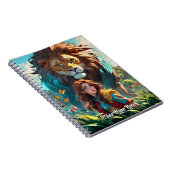 Leeuwenlievende voogd notitieboek (Rechterzijde)