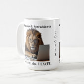 Leeuwenmok Koffiemok (Voorkant links)