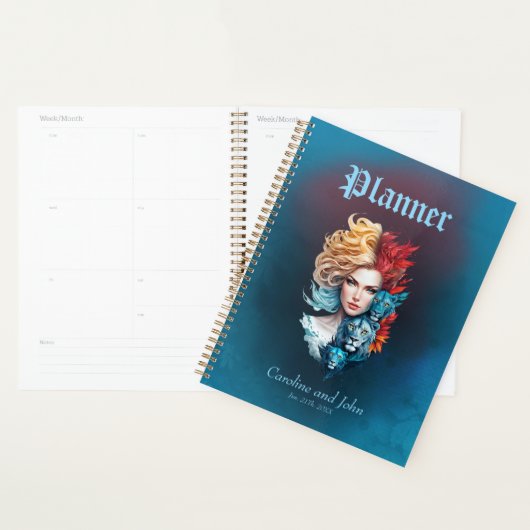 Leeuwenoog en sterrenhaar planner (Display)
