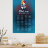 Leeuwenoog en sterrenhaar poster (Keuken)