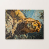  Leeuwenportret Legpuzzel (Horizontaal)