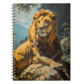  Leeuwenportret Notitieboek (Voorkant)