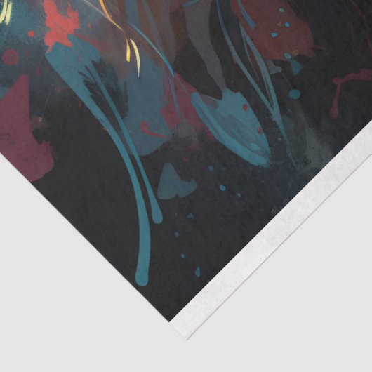 Leeuwenportretpapier Tissuepapier (Detail)