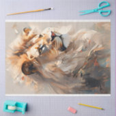 Leeuwenportretpapier Tissuepapier (Craft)