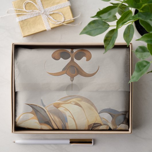 Leeuwenportretpapier Tissuepapier (Geschenk)