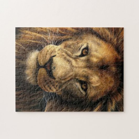 leeuwenpuzzel legpuzzel (Horizontaal)