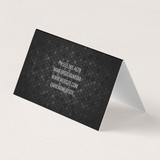 Leeuwenschild Visitekaartje (Achterkant)