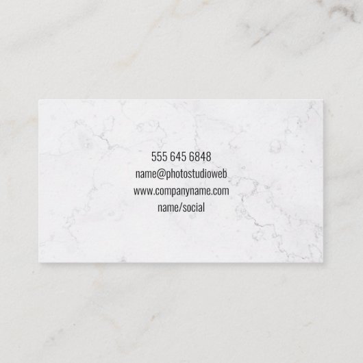 Leeuwenschild Visitekaartje (Achterkant)