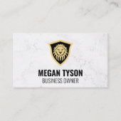 Leeuwenschild Visitekaartje (Voorkant)