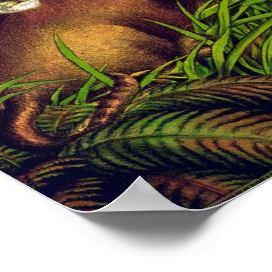 leeuwenschilderij poster (Hoek)