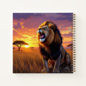 Leeuwensymboliek Notitieboek (Achterkant)